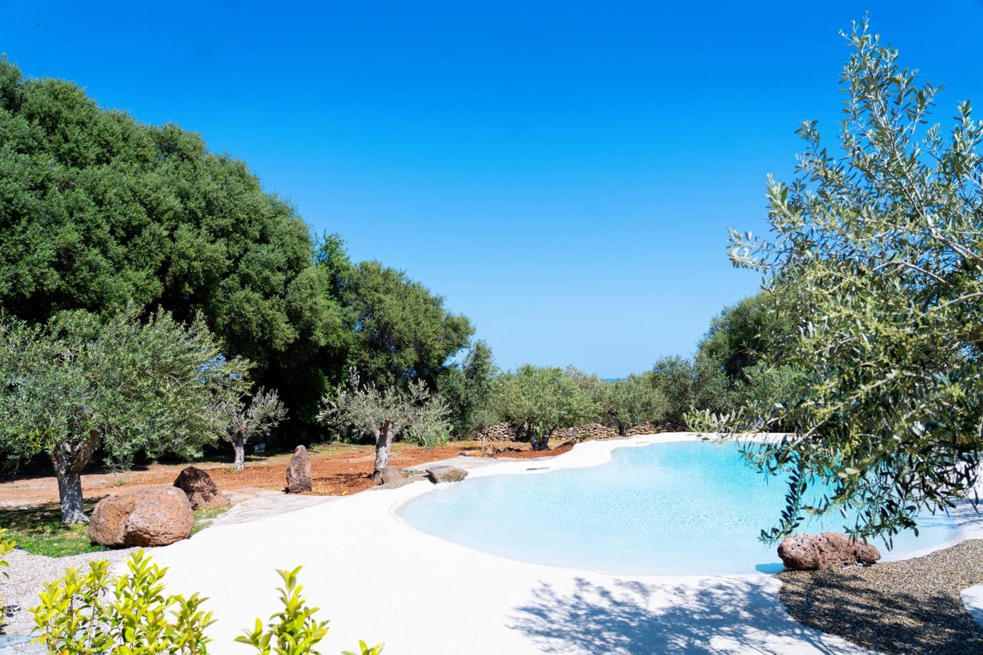 Orosei Re - Il Paradiso Degli Ulivi Con Piscina E Vista Mare Екстериор снимка