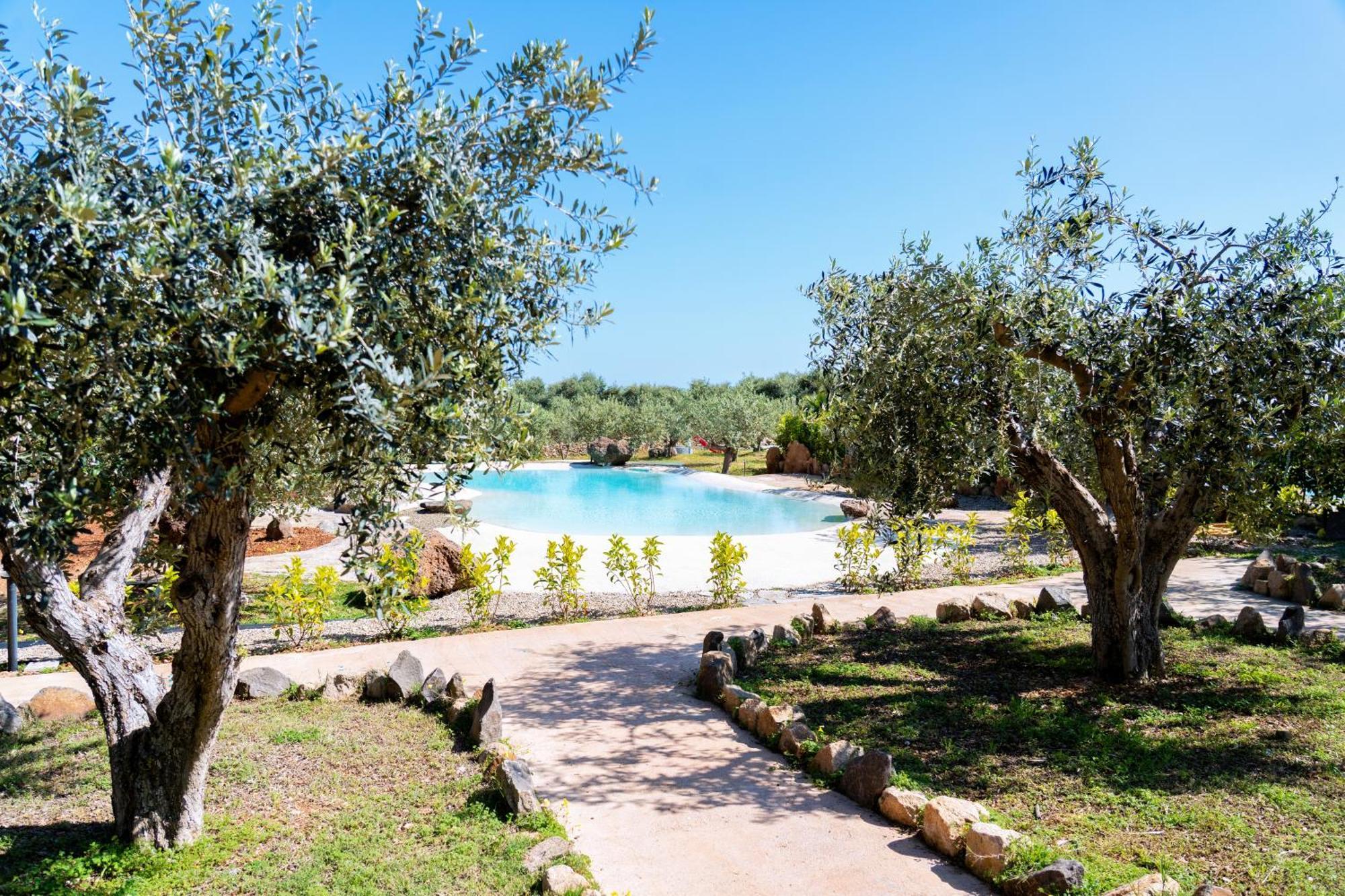 Orosei Re - Il Paradiso Degli Ulivi Con Piscina E Vista Mare Екстериор снимка